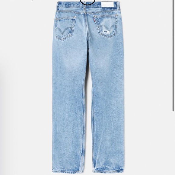 BNWT men’s Levi & RE/DONE straight upcycled vintage jeans - Picture 3 of 12